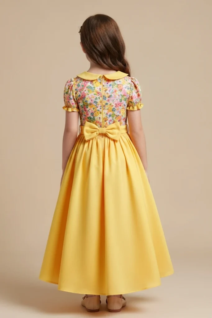Kids Yellow Dress