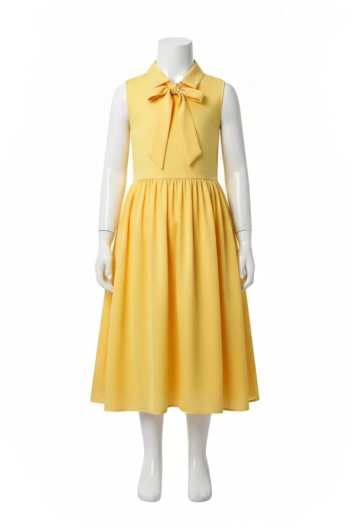 Kids Yellow Dress