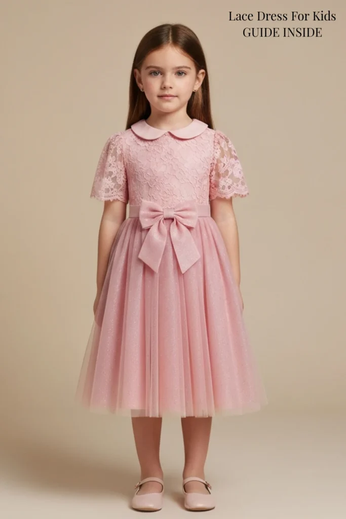 Lace Dress For Kids
