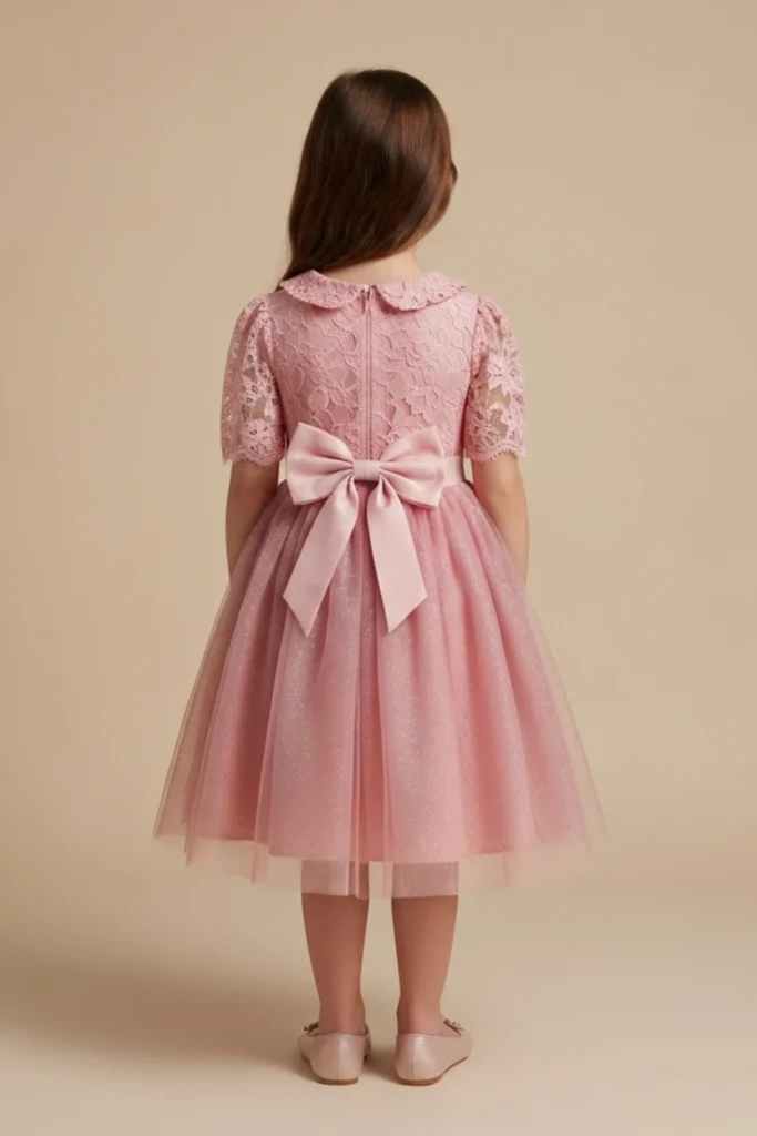 Lace Dress For Kids