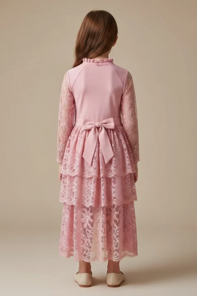 Lace Dress For Kids