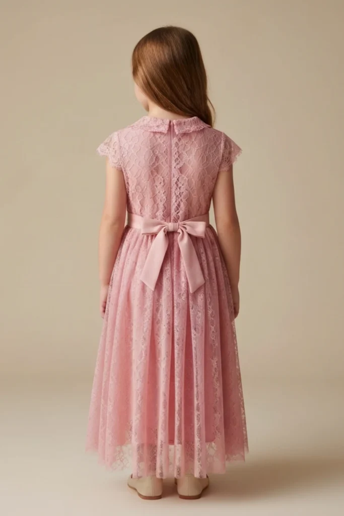 Lace Dress For Kids