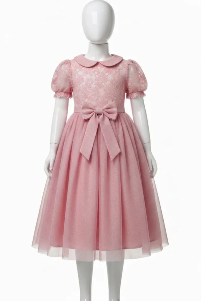 Lace Dress For Kids