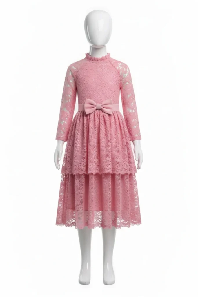 Lace Dress For Kids