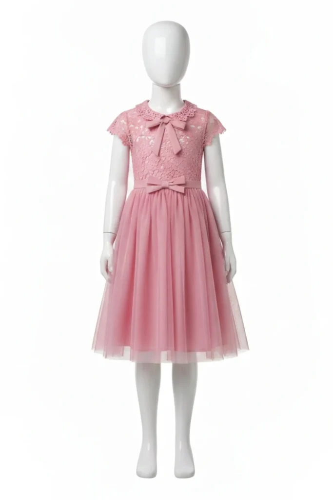 Lace Dress For Kids