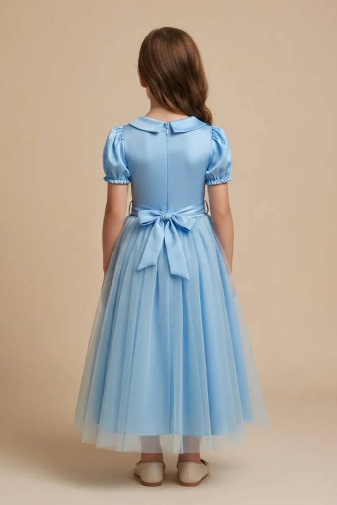 Light Blue Dress For Kids