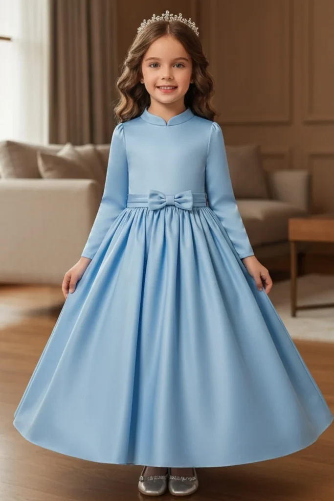 Light Blue Dress for Kids