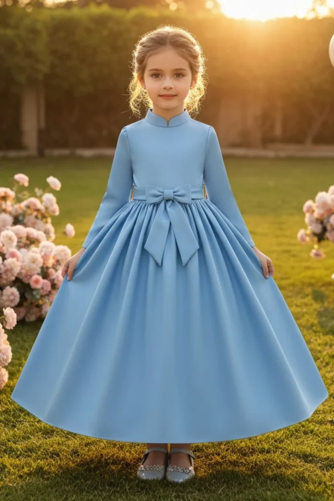 Light Blue Dress for Kids