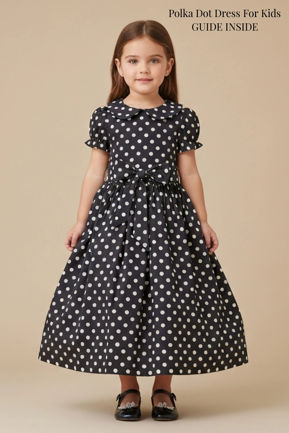 Polka Dot Dress For Kids