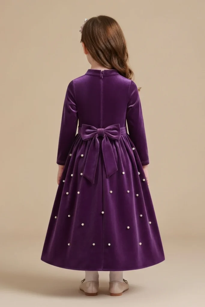 Purple Baby Dress