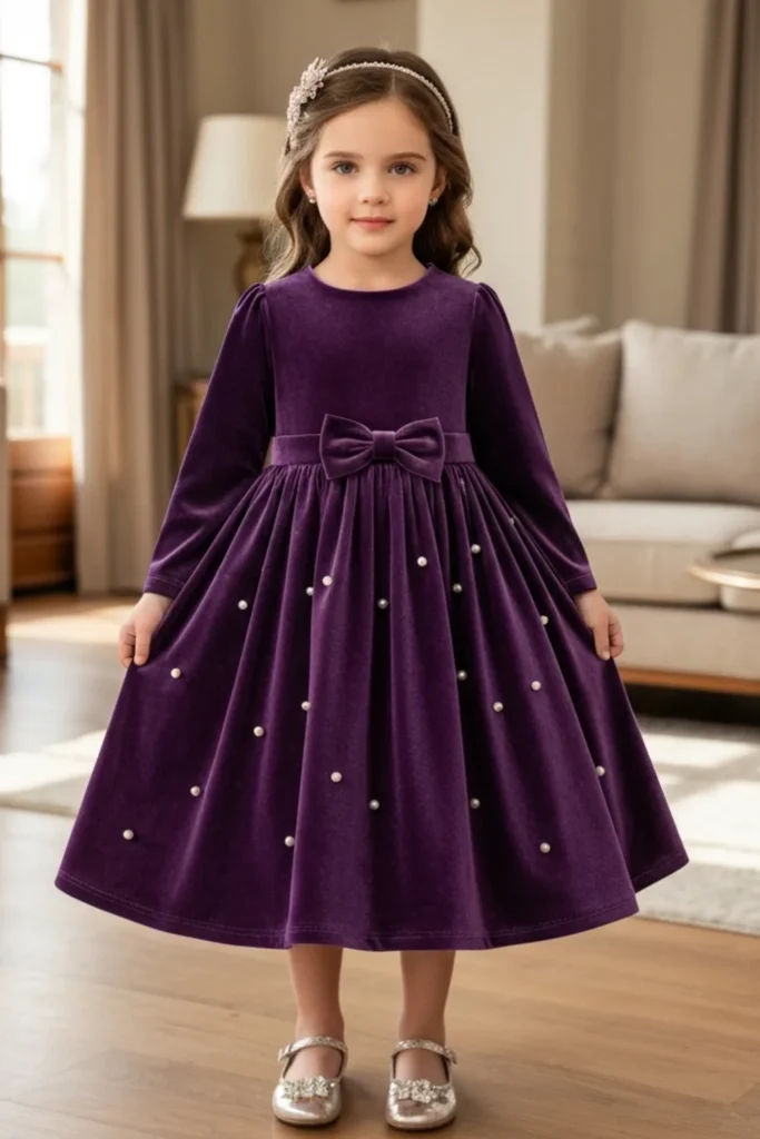Purple Baby Dress