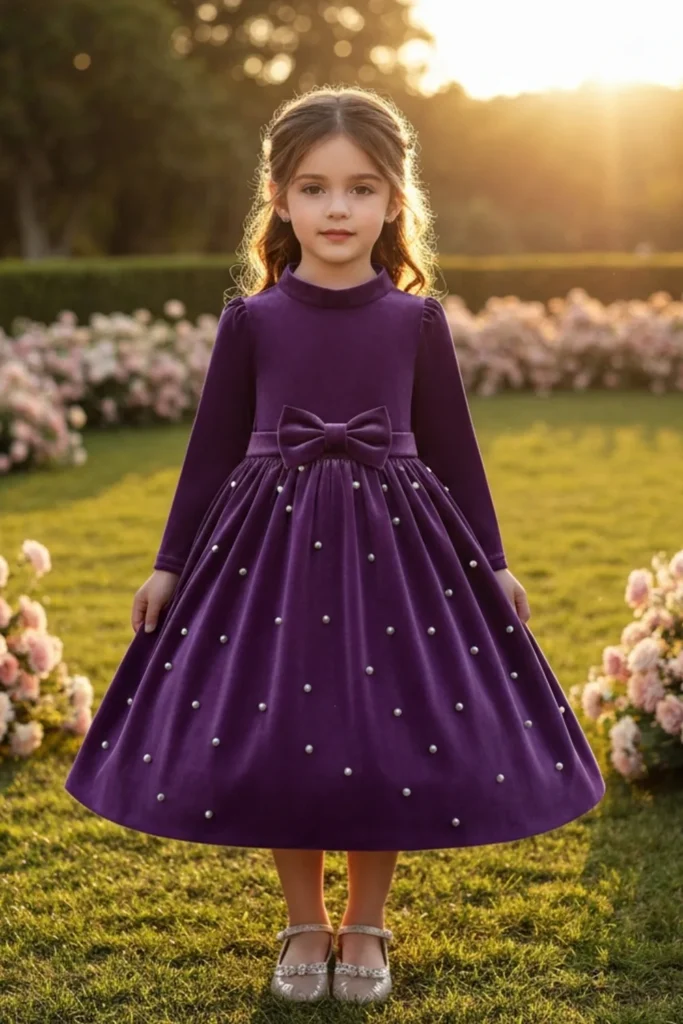 Purple Baby Dress