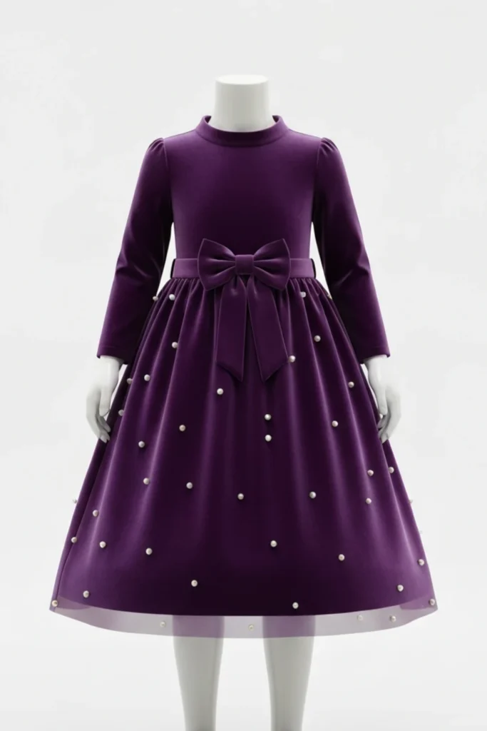 Purple Baby Dress