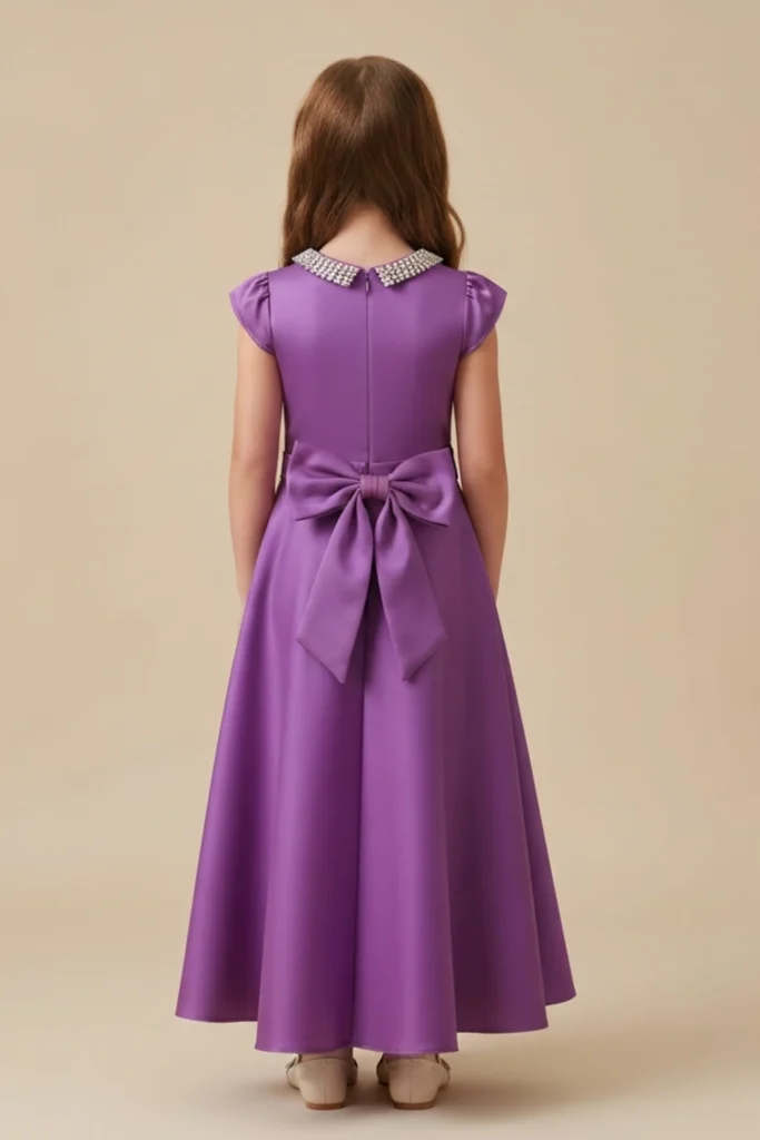 Purple Dresses for Kids