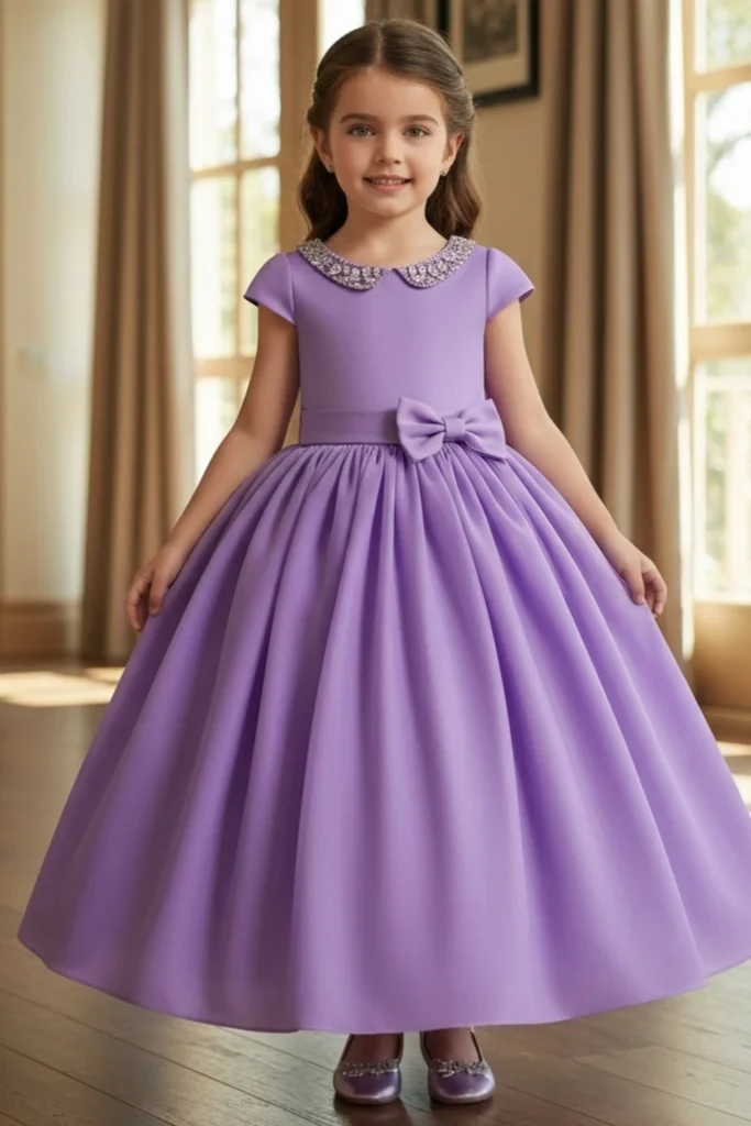 Purple Toddler Dress