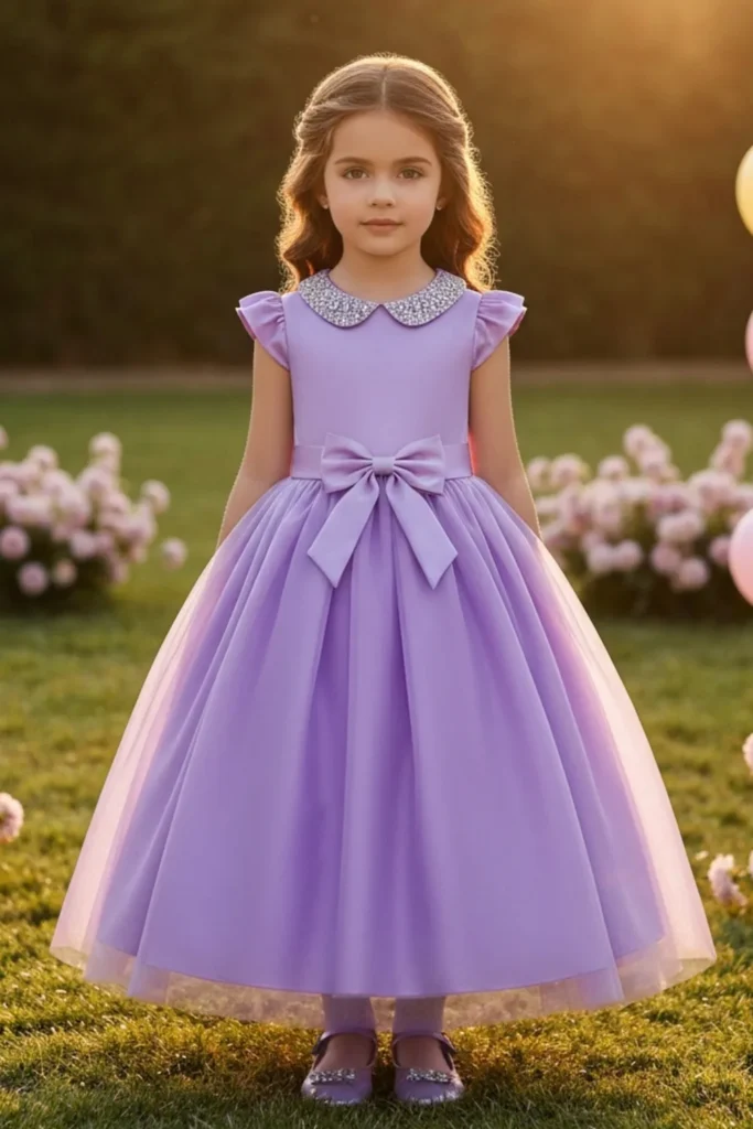 Purple Toddler Dress
