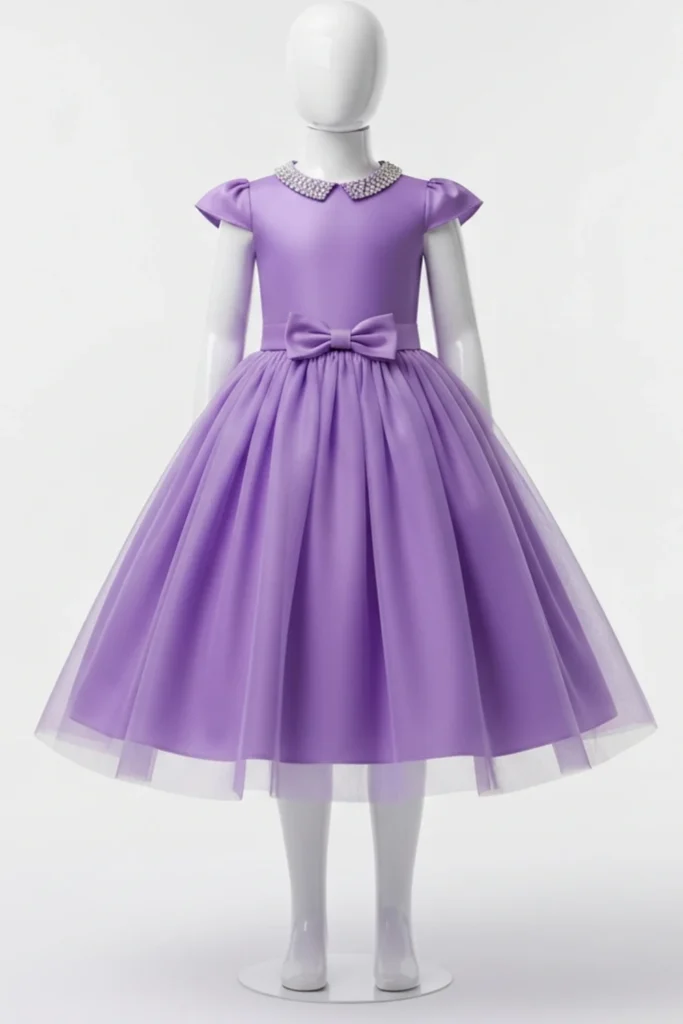 Purple Toddler Dress