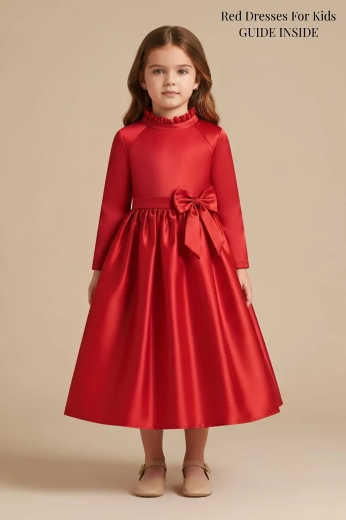 Red Dresses For Kids