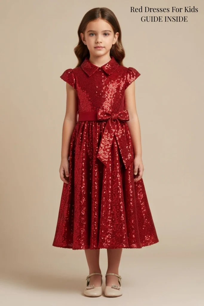 Red Dresses For Kids