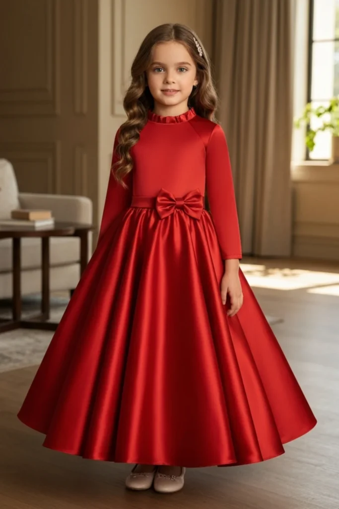 Red Dresses For Kids