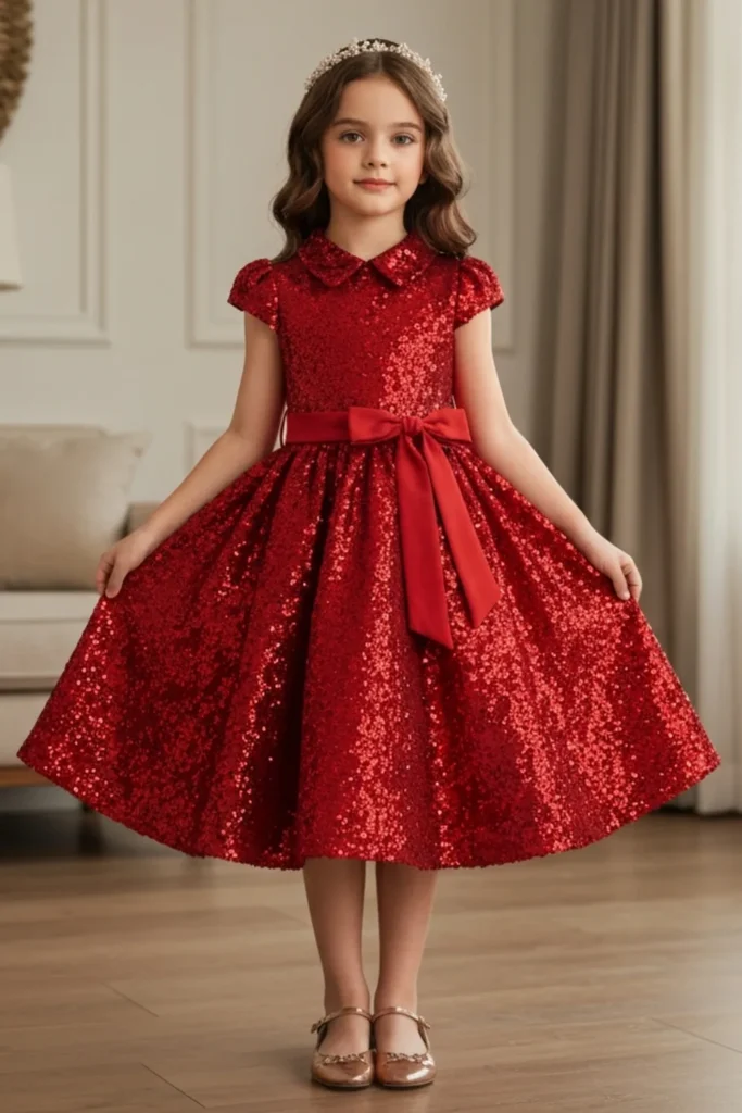 Red Dresses For Kids