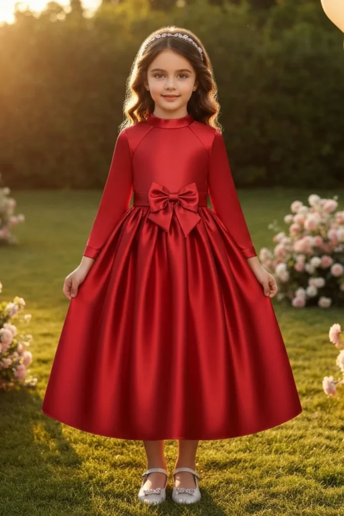 Red Dresses For Kids