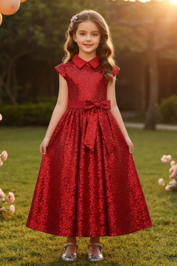 Red Dresses For Kids