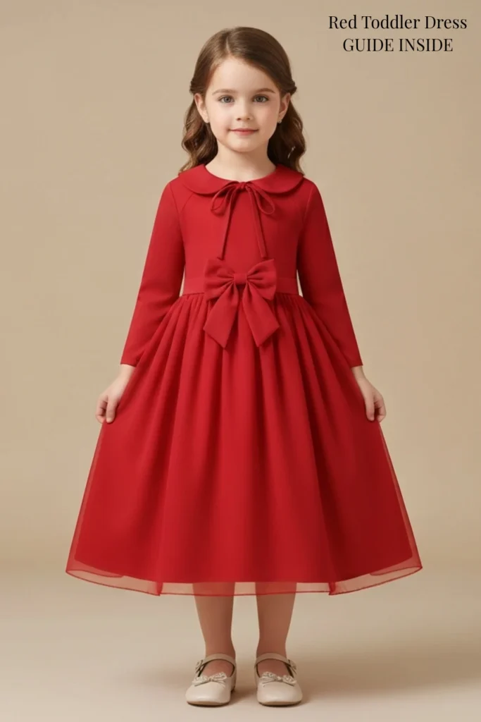 Red Toddler Dress