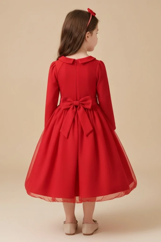 Red Toddler Dress