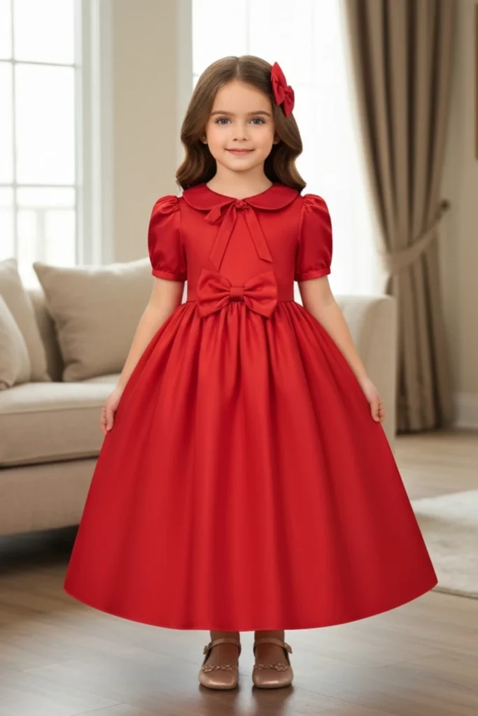Red Toddler Dress