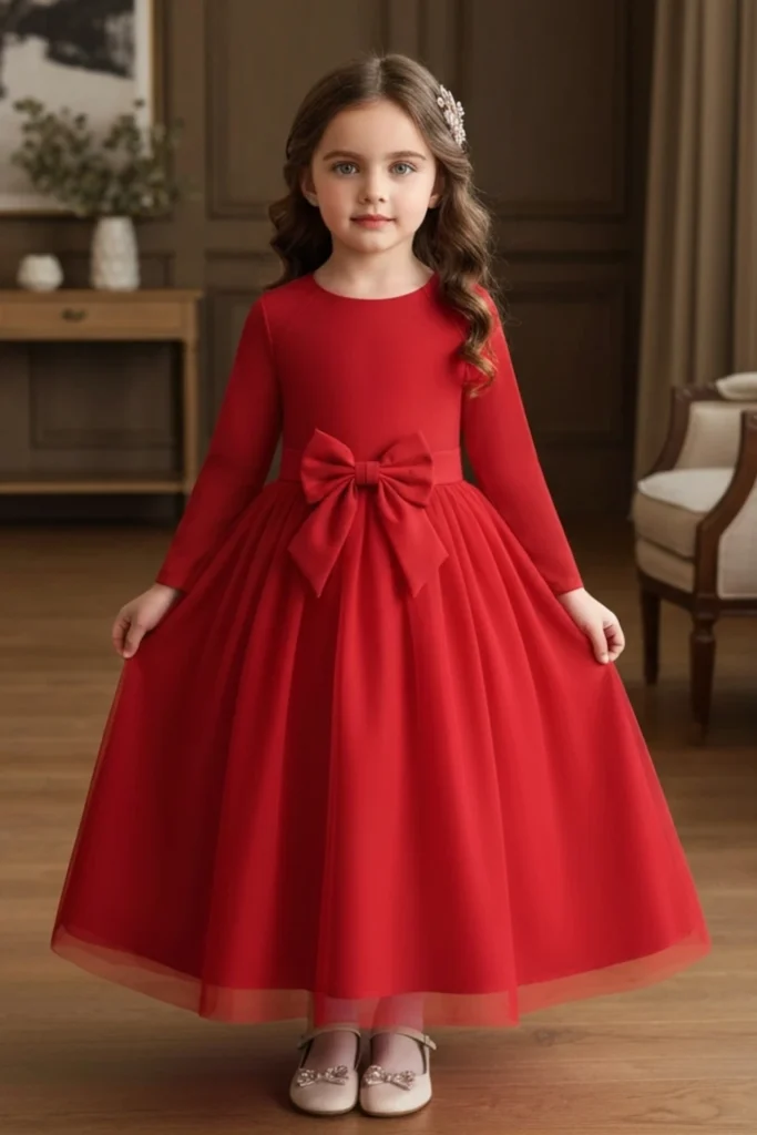 Red Toddler Dress