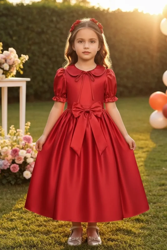 Red Toddler Dress