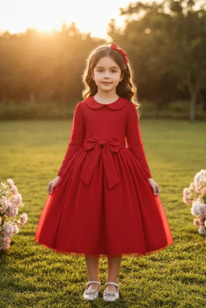 Red Toddler Dress