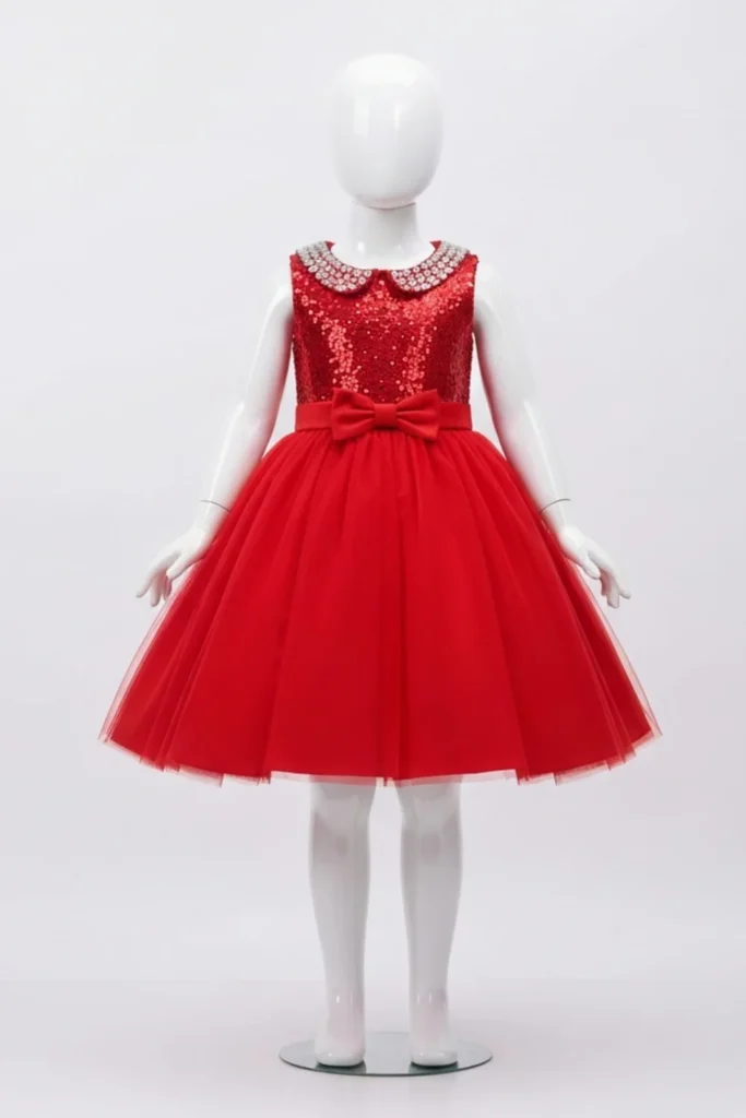 Red Toddler Dress