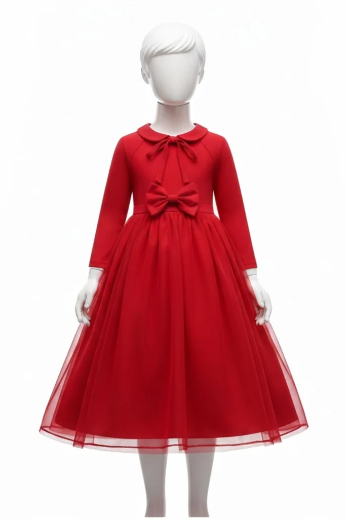 Red Toddler Dress