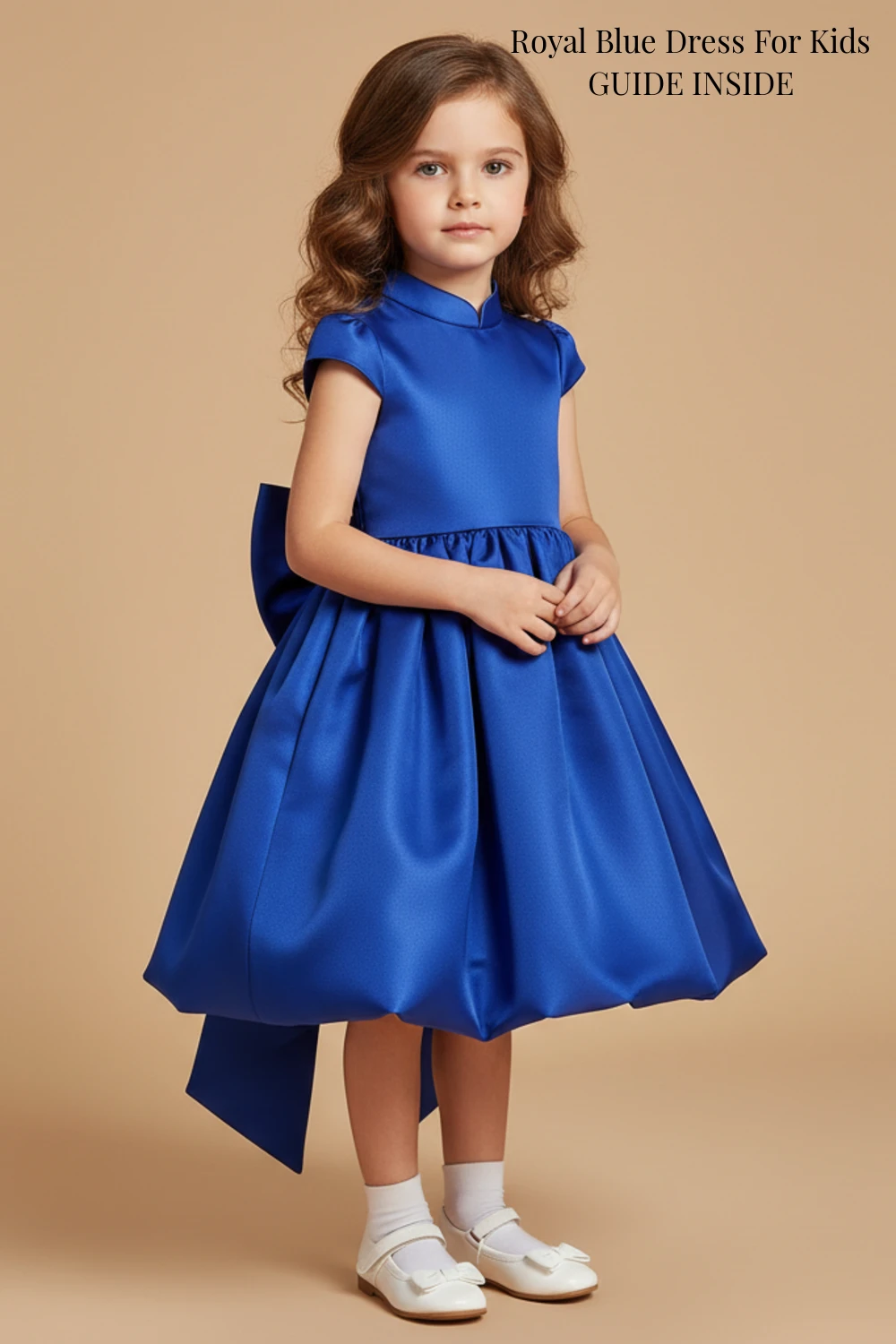 Royal Blue Dress For Kids
