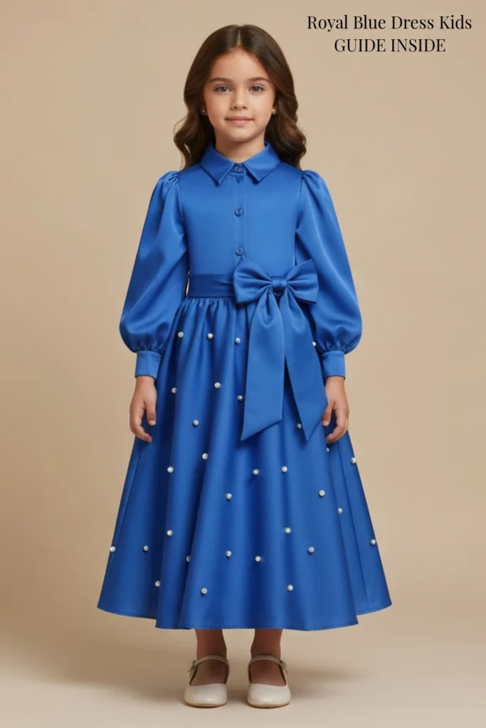 Royal Blue Dress Kids