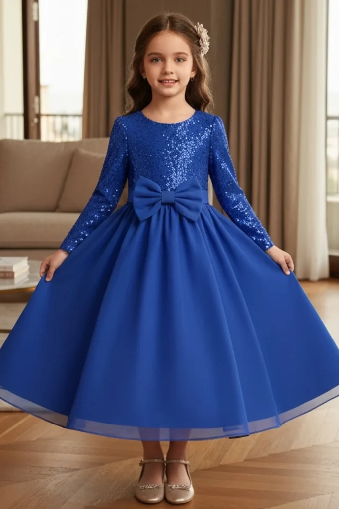 Royal Blue Dress Kids