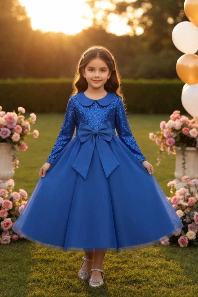 Royal Blue Dress Kids