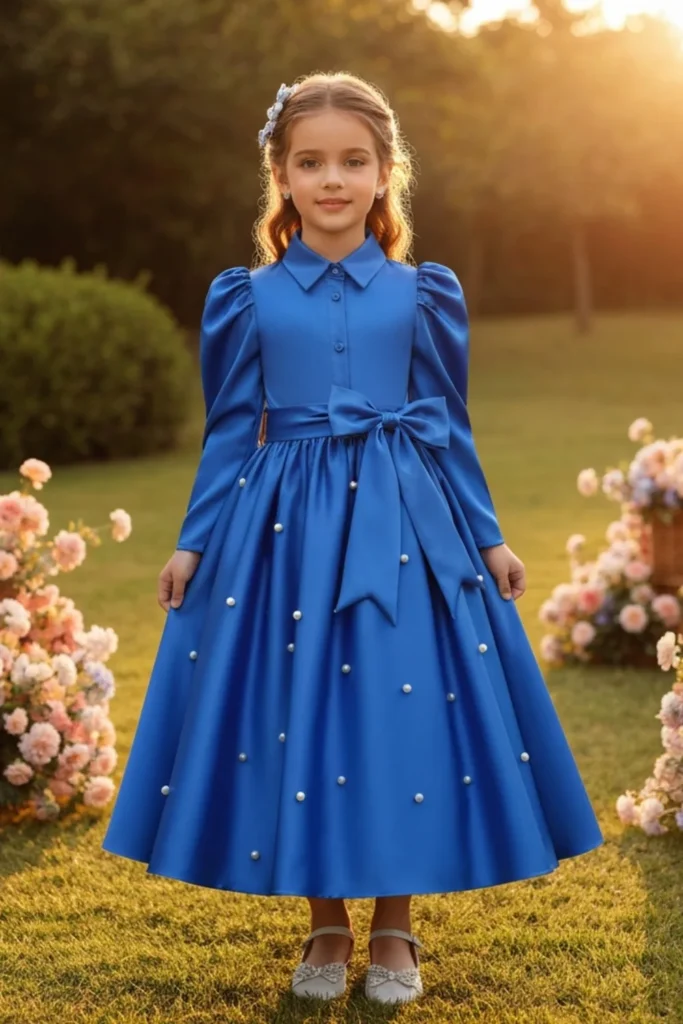 Royal Blue Dress Kids