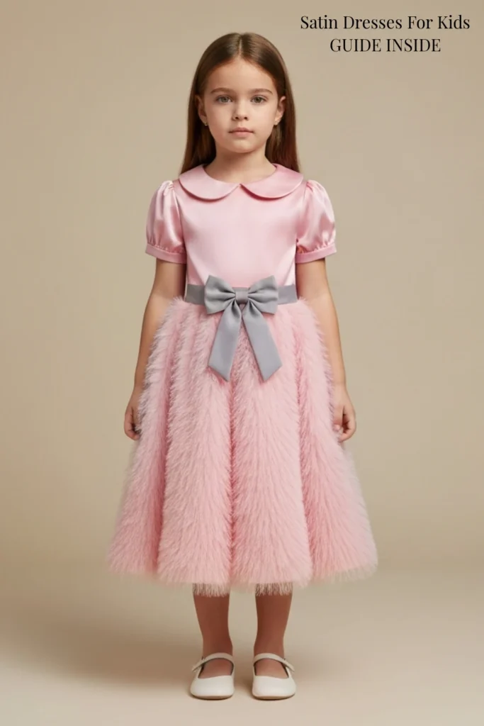 Satin Dresses For Kids