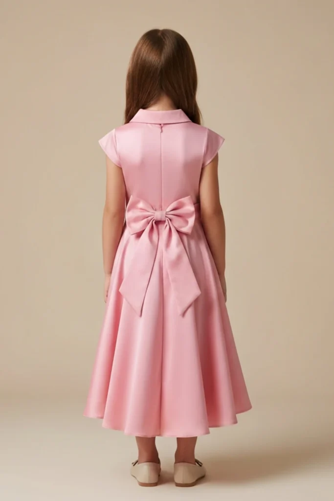 Satin Dresses For Kids