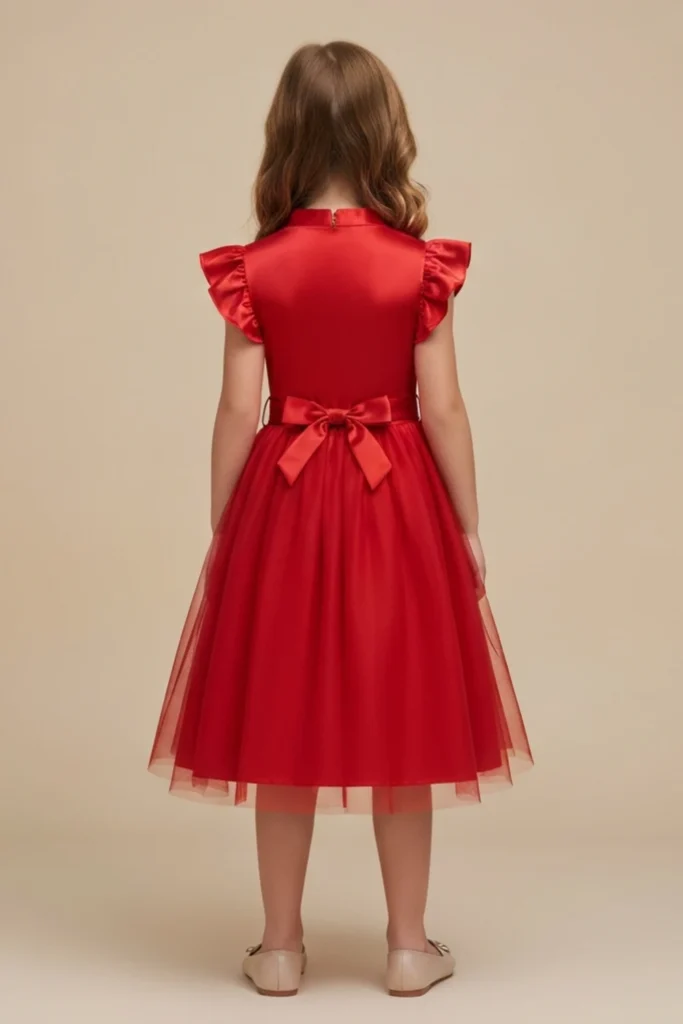 Satin Dresses For Kids
