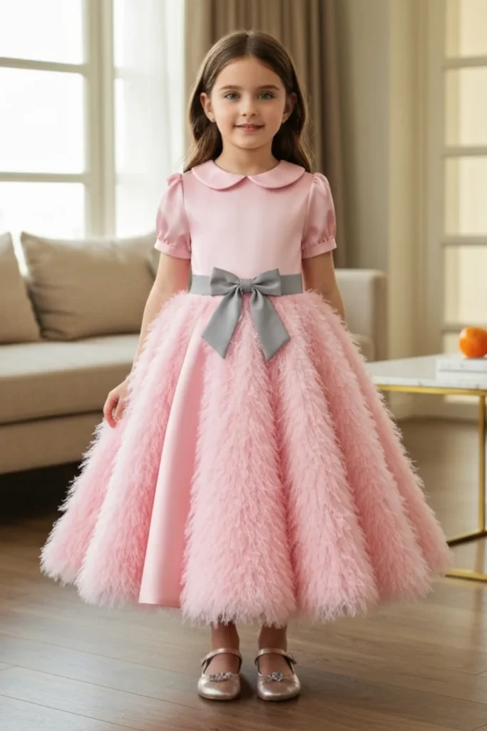 Satin Dresses For Kids