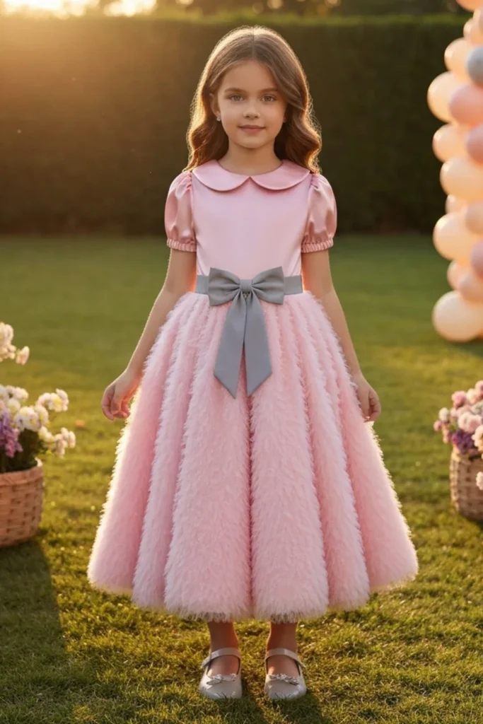 Satin Dresses For Kids