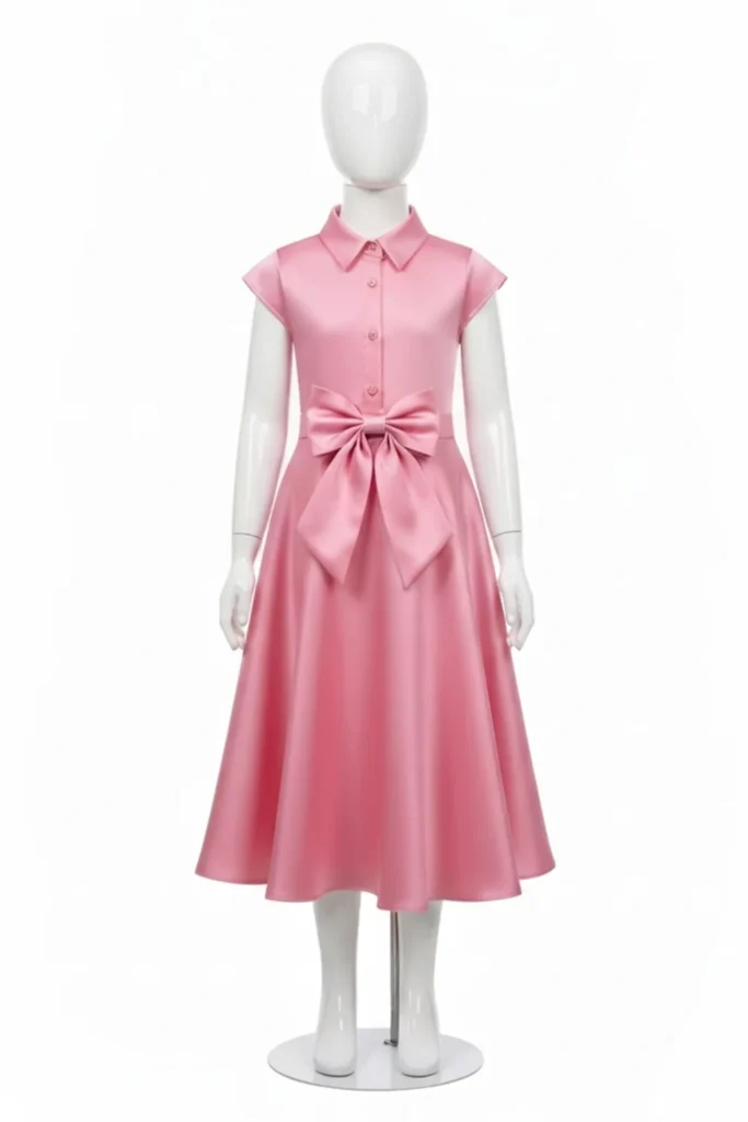 Satin Dresses For Kids
