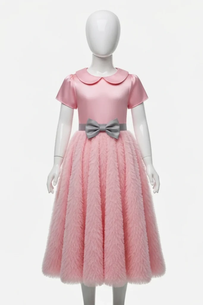 Satin Dresses For Kids