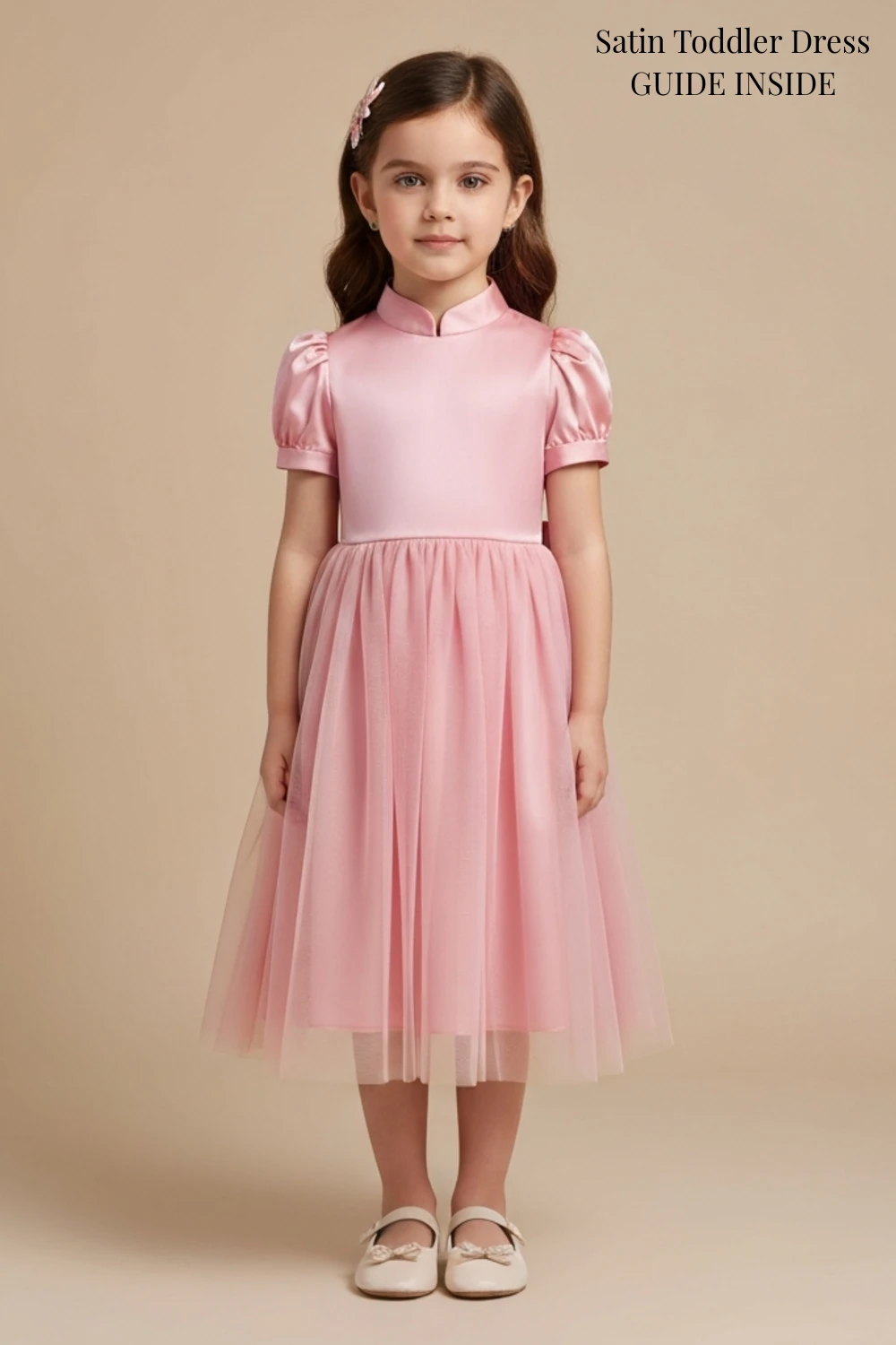 Satin Toddler Dress