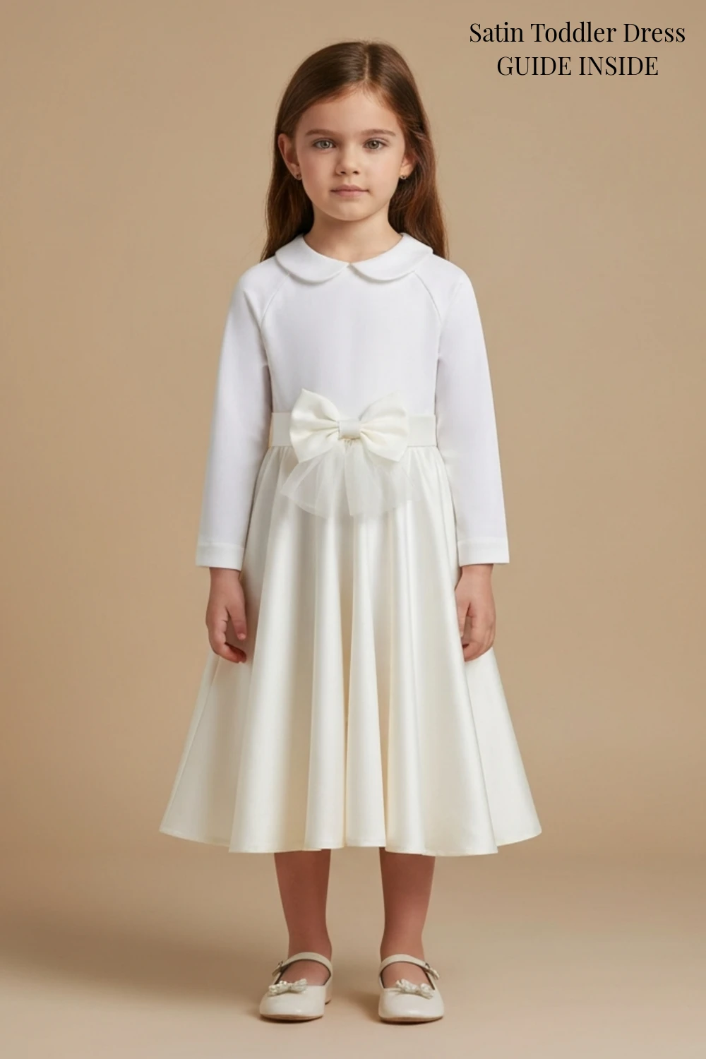 Satin Toddler Dress