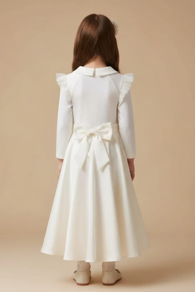 Satin Toddler Dress